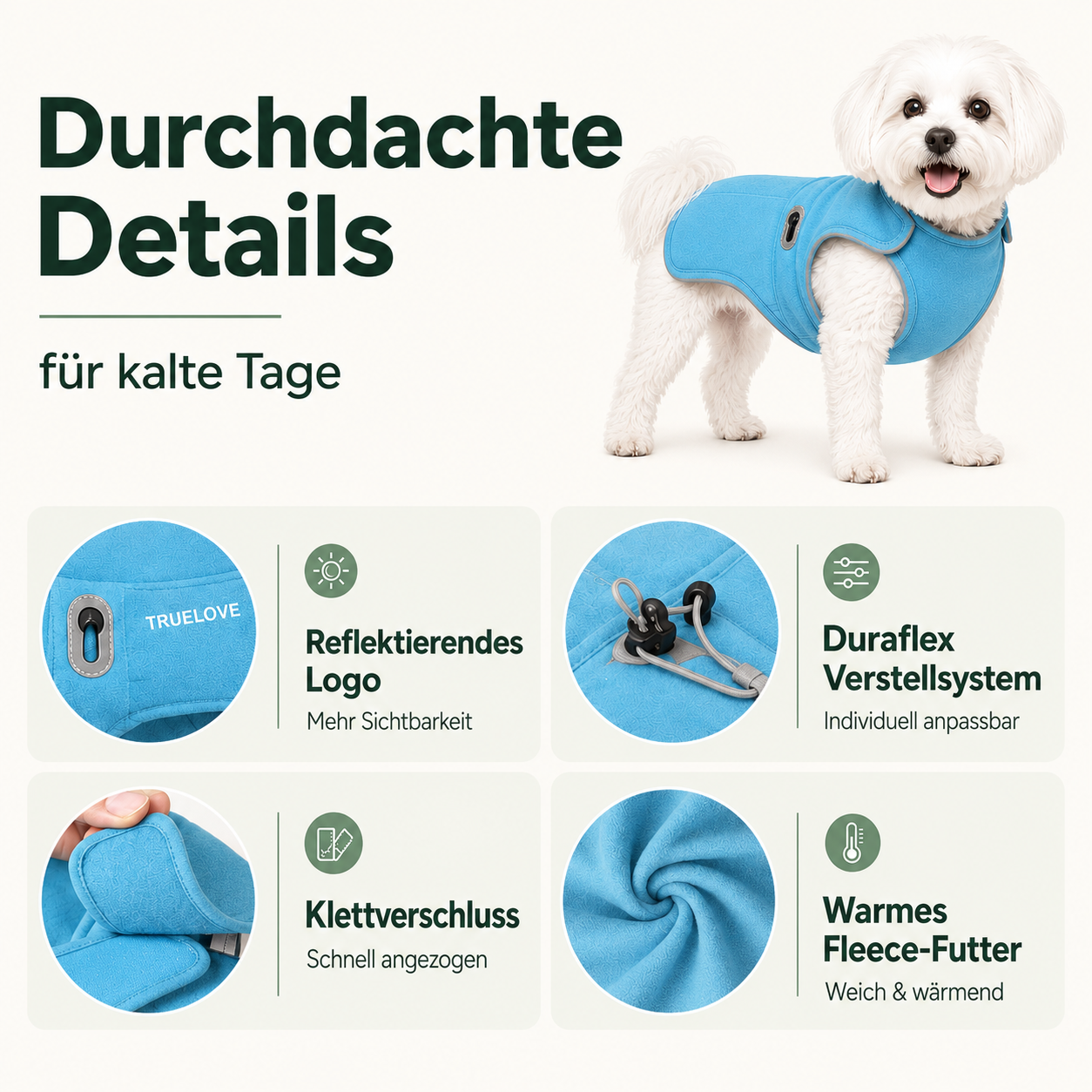 Haustierjacke – Warmer Schutz & mehr Sichtbarkeit