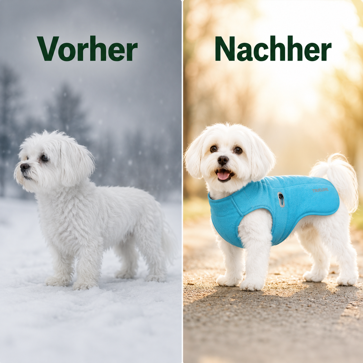 Haustierjacke – Warmer Schutz & mehr Sichtbarkeit