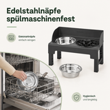 Höhenverstellbarer Futternapf – Für eine gesunde Fresshaltung